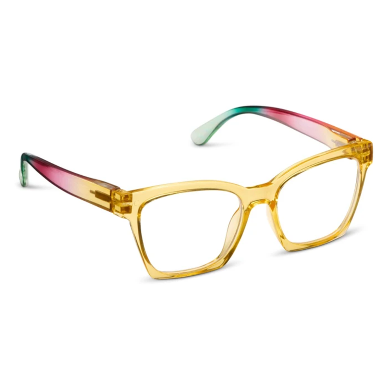 2.00 Maisie Yellow/Ombre Glasses