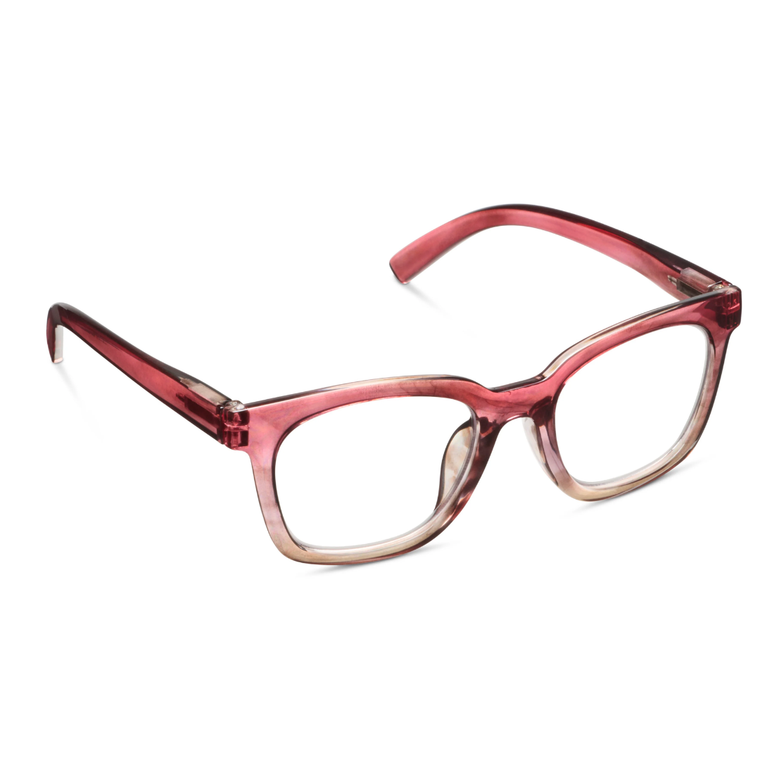 1.50 To the Max Rose Ombre Horn Glasses