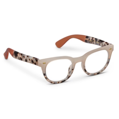 No Correction Take It Easy Tan/Gray Tortoise Blue Light Glasses