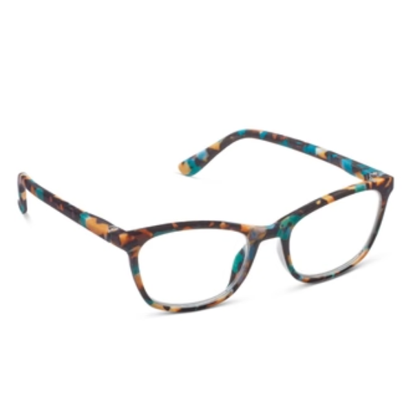1.50 Gloria Teal Botanica Glasses