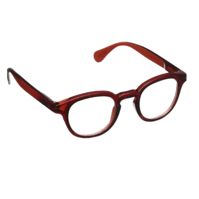 1.25 Asher Cranberry Glasses