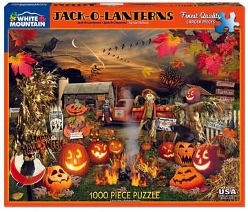 Jack O Lantern 1000 Piece Puzzle