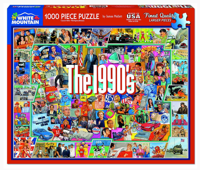 The 1990s 1000 Piece Puzzle