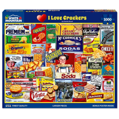 1000 Piece Puzzle I Love Crackers