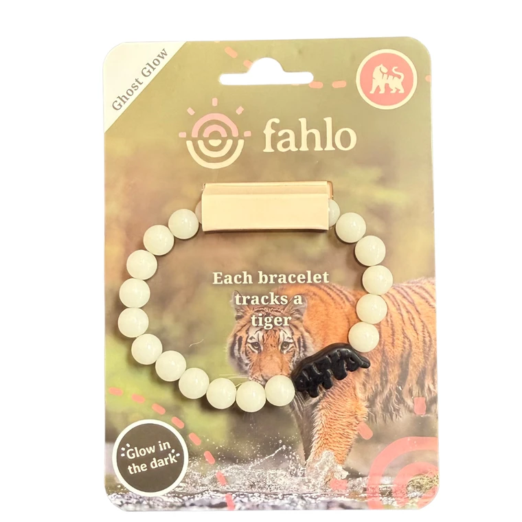 Halloween Prowl Tiger Ghost Glow Bracelet