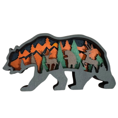 Large Dancing Bear Shelf Sitter