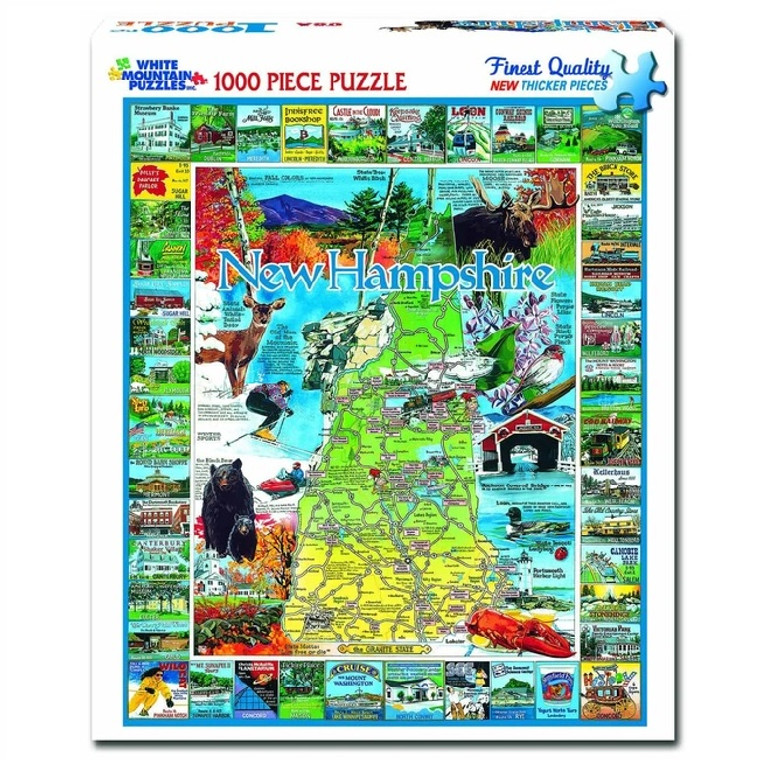 Best of New Hampshire 1000 Piece Puzzle