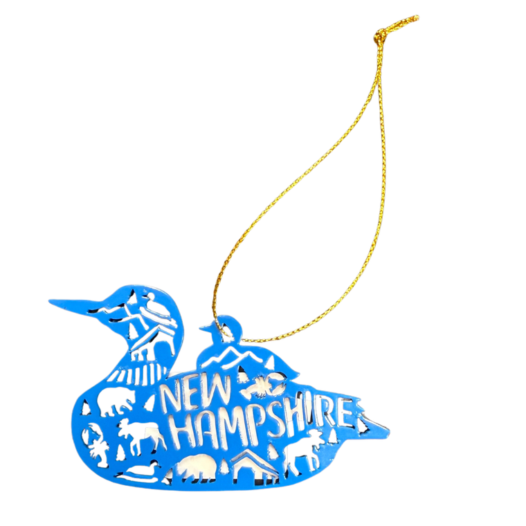 NH Loon Ornament