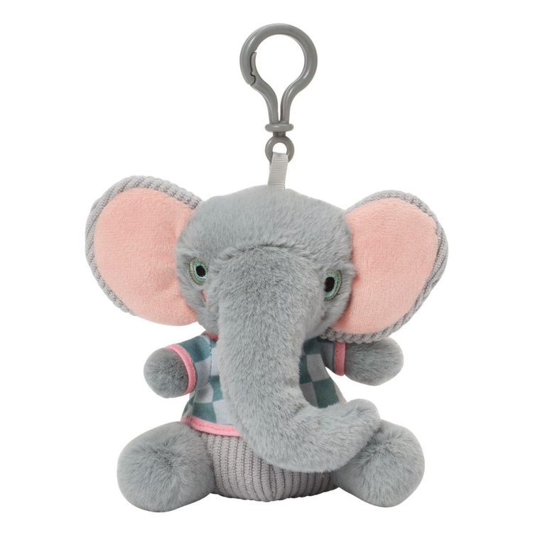 Tilly the Elephant Plush Keychain