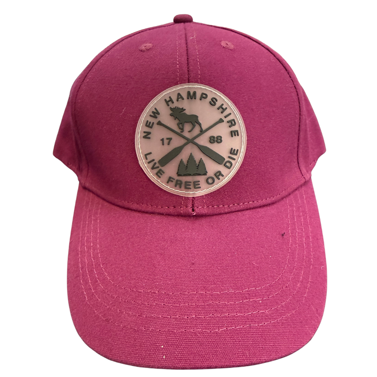 Purple NH Cross Oars Hat
