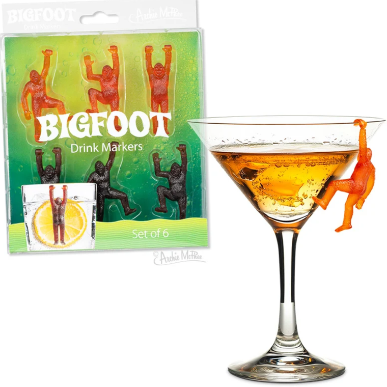 Drink Markers Bigfoot Set of 6
