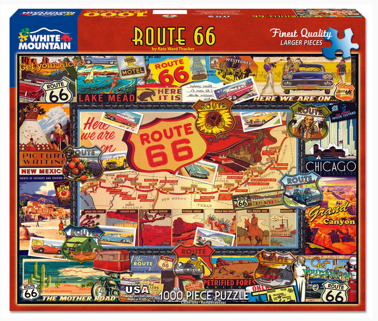 Route 66 1000 Piece Puzzle