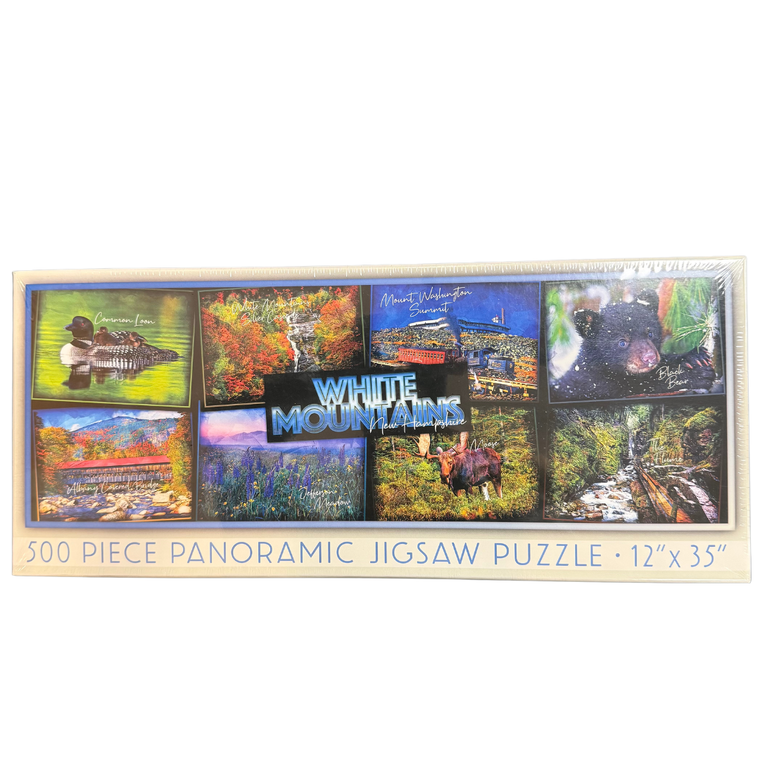 White Mountains Panoramic 500 Piece Puzzle