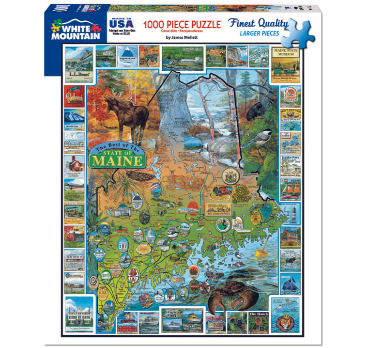 Best of Maine 1000 Piece Puzzle