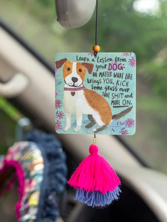 A Lesson from your Dog Air Freshener