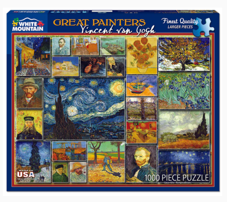 Great Painters Van Gogh 1000 Piece Puzzle
