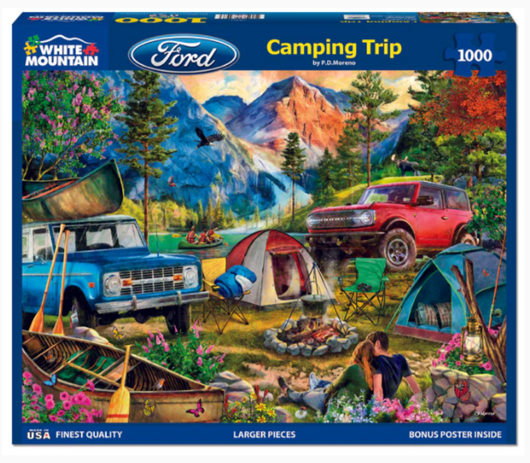 Camping Trip 1000 Piece Puzzle