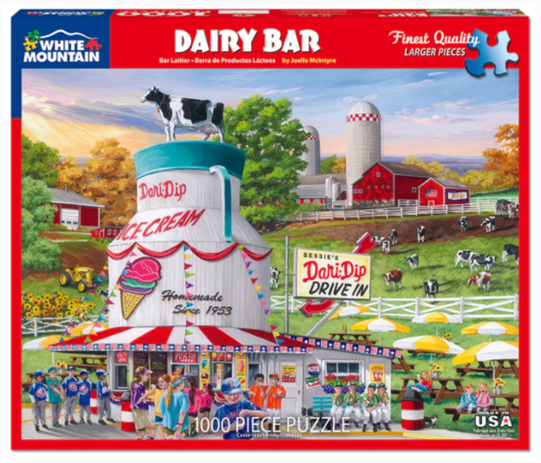 Dairy Bar 1000 Piece Puzzle