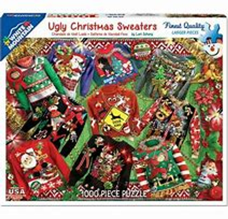 Ugly Christmas Sweater 1000 Piece Puzzle