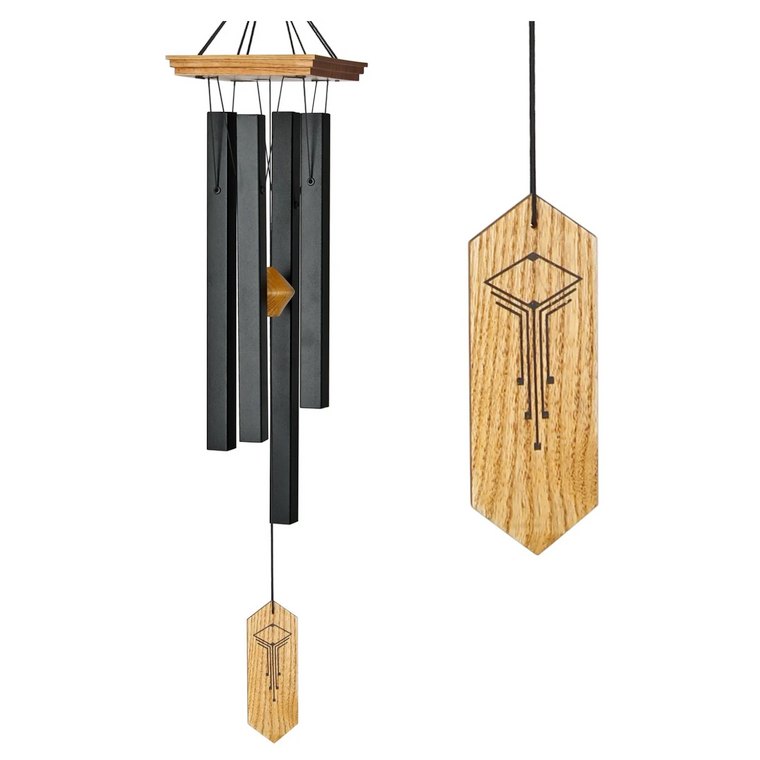 Medium Craftsman Black Chime