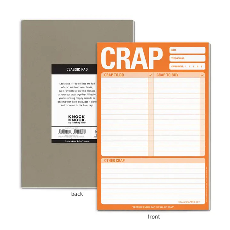 Crap To Do Notepad