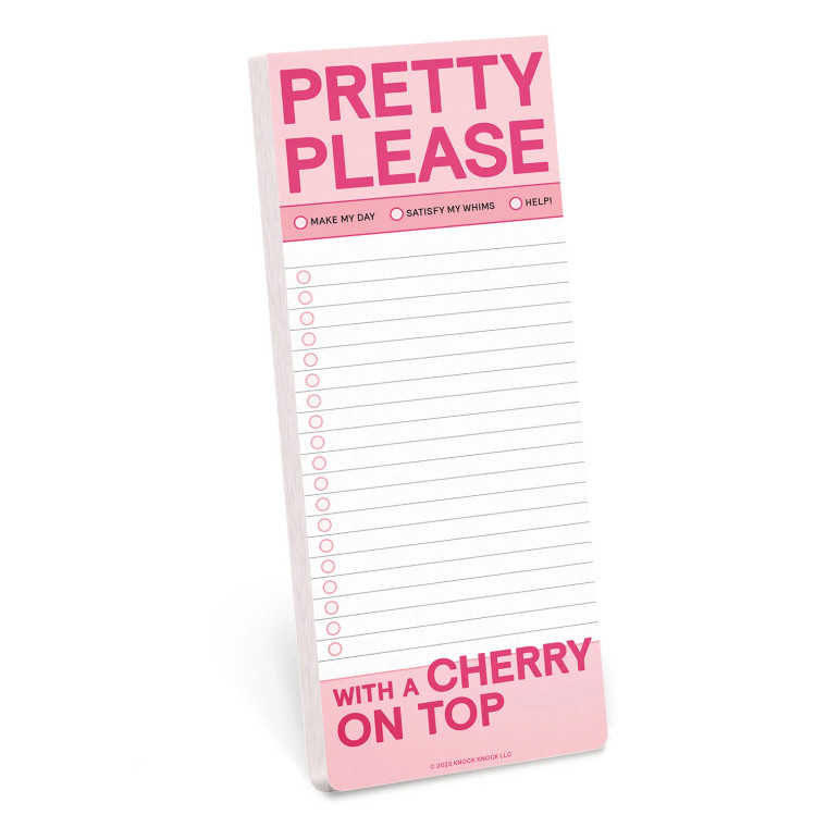 Pretty Please Make A List Pad