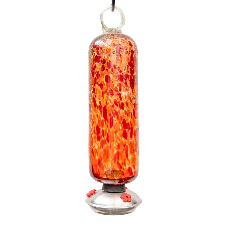 Filigree Hummingbird Feeder - Cinnabar