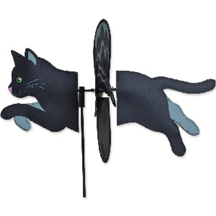 Black Cat  Yard Spinner