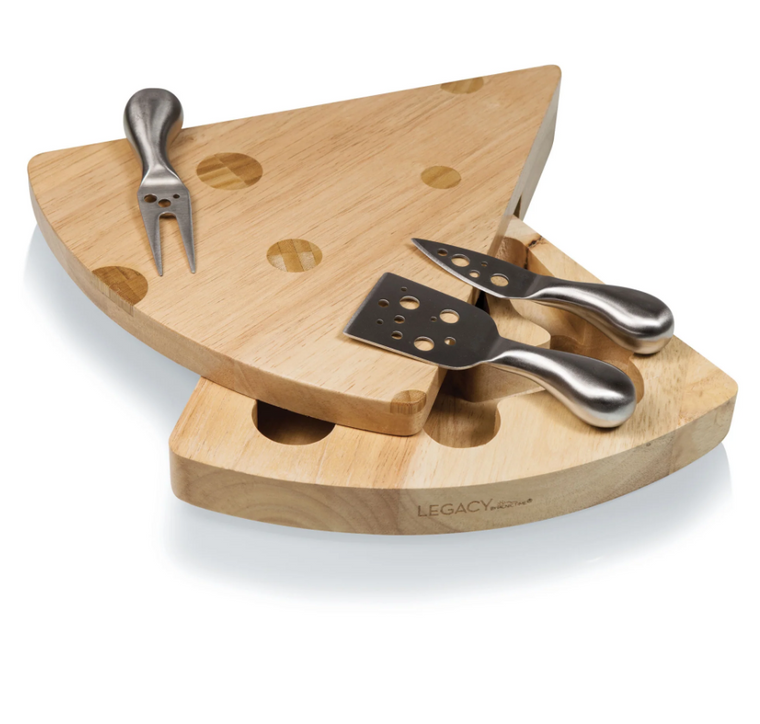 Slice of Swiss Cheese Cutting Board & Tool Set