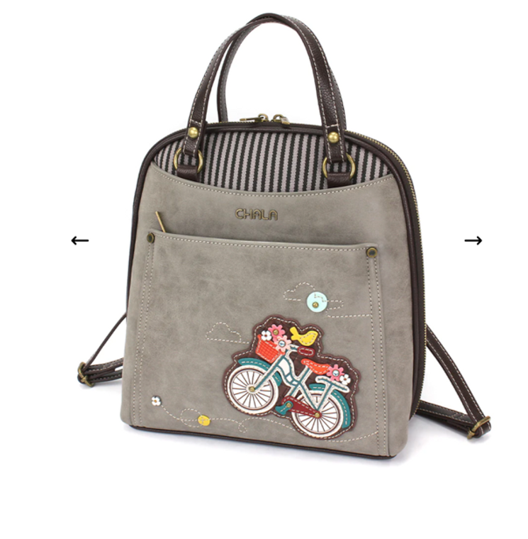 Bicycle Convertible Backpack Purse
