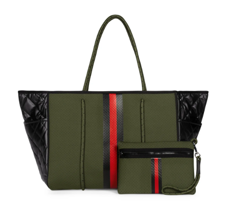 Greyson Avenue Green Tote