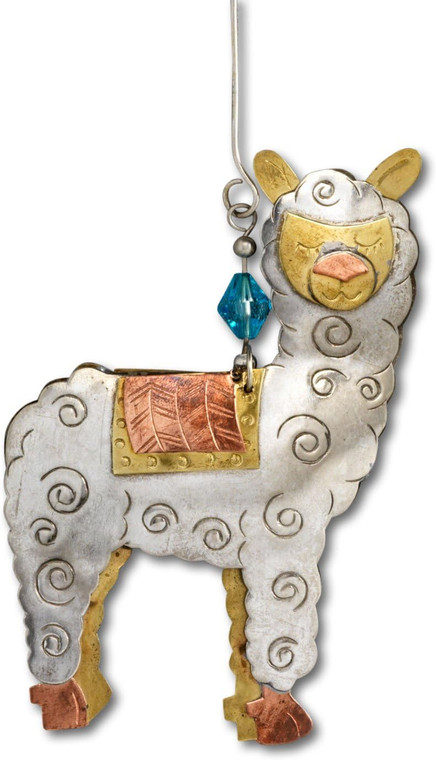 Alfred Alpaca Ornament