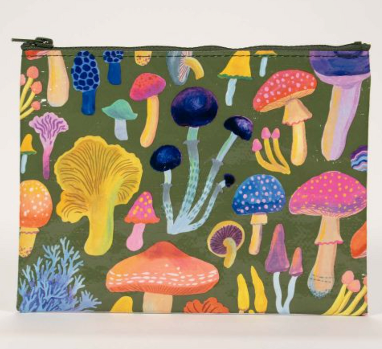 Mushroom Zipper Pouch