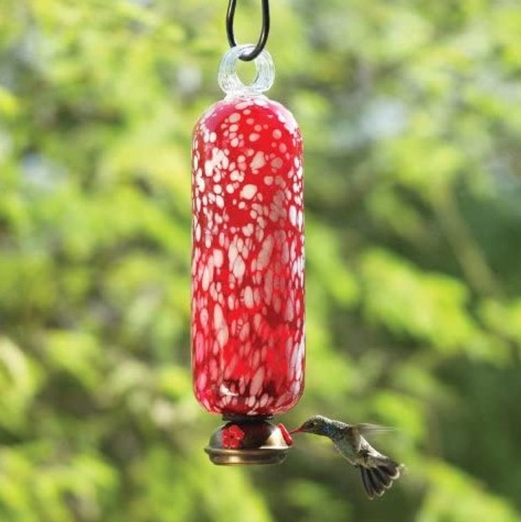Filigree Hummingbird Feeder- Red Cloud