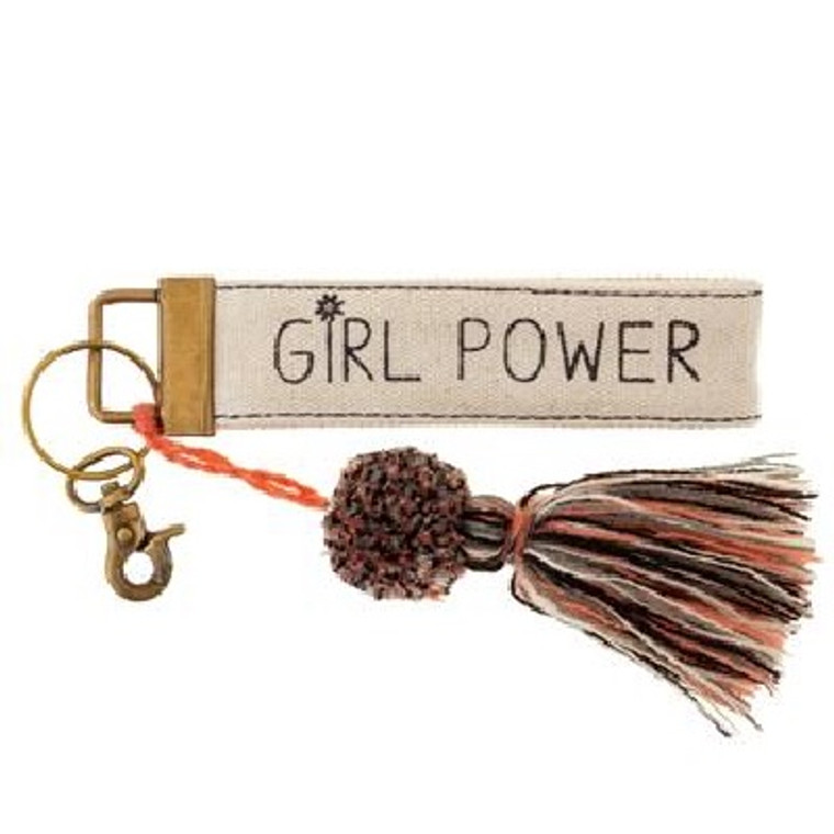 Girl Power Key Chain