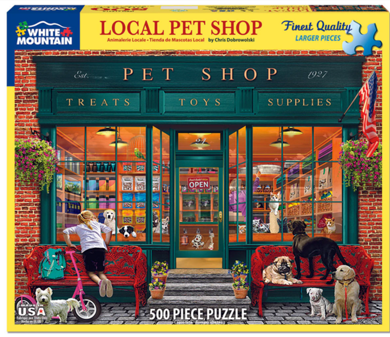 Local Pet Store 500 Piece Puzzle