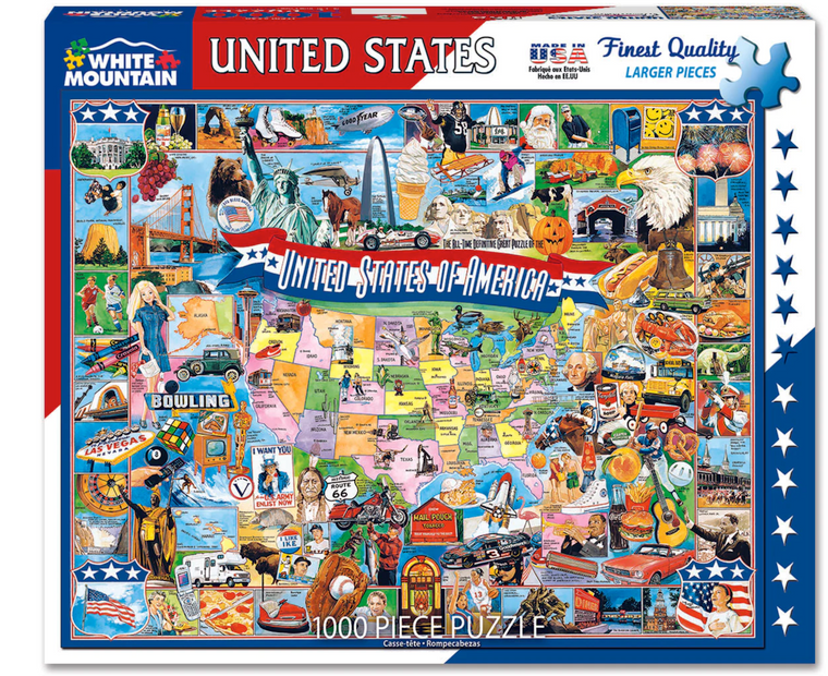 United States of America 1000 Piece Puzzle