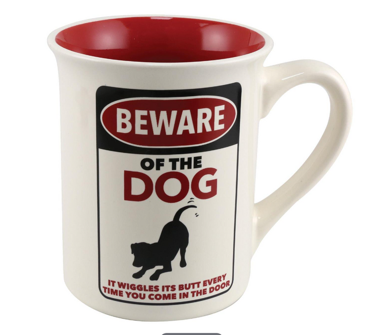 Beware Of Dog Mug