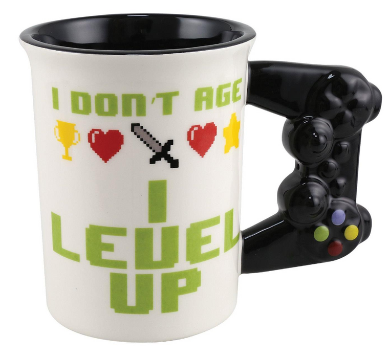 Sculpted Gamers Level Up Mug