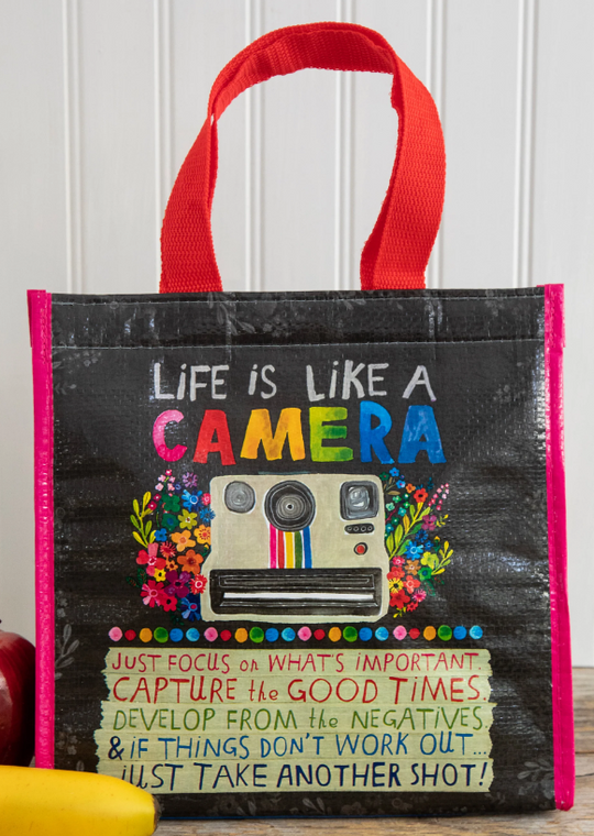 Life Is Like A Camera Insulated Lunch Bag
