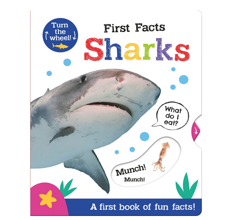 First Facts Sharks (Move Turn Learn Board Book)