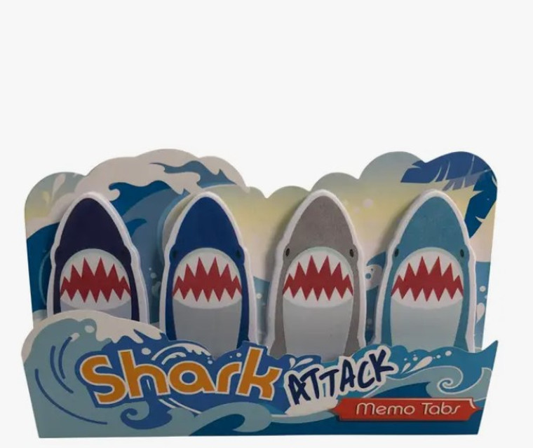 Shark Attack Memo Tabs