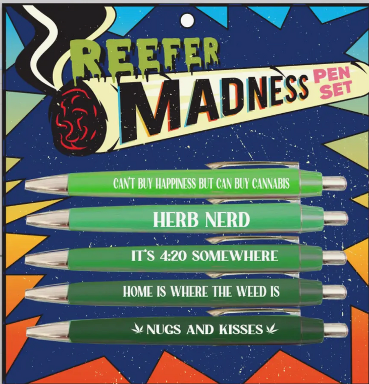 Reefer Madness Pen Set