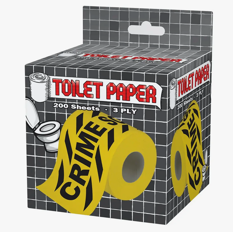 Crime Scene Toilet Paper
