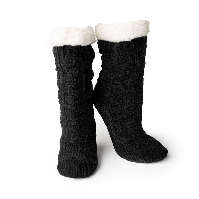 Beyond Soft Slipper Socks Black