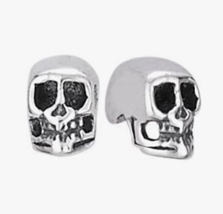 Silver skulls Stud Earrings