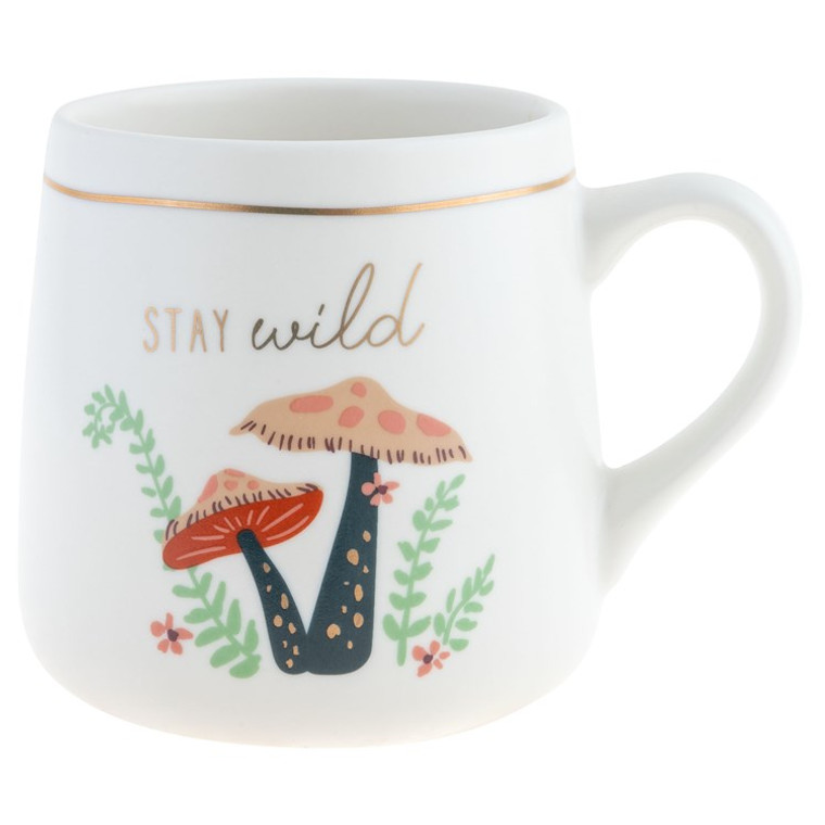 Stay Wild Flora Mushroom Mug