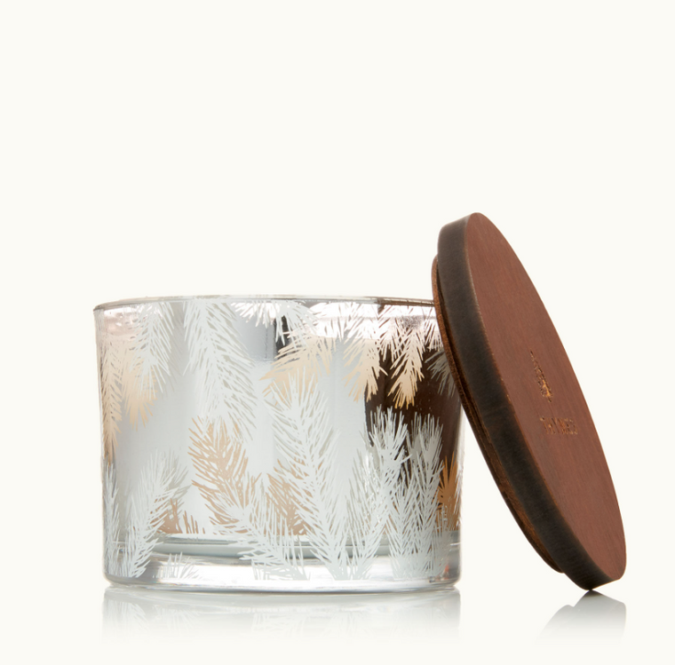 Frasier Fir Silver Statement 3-wick Candle