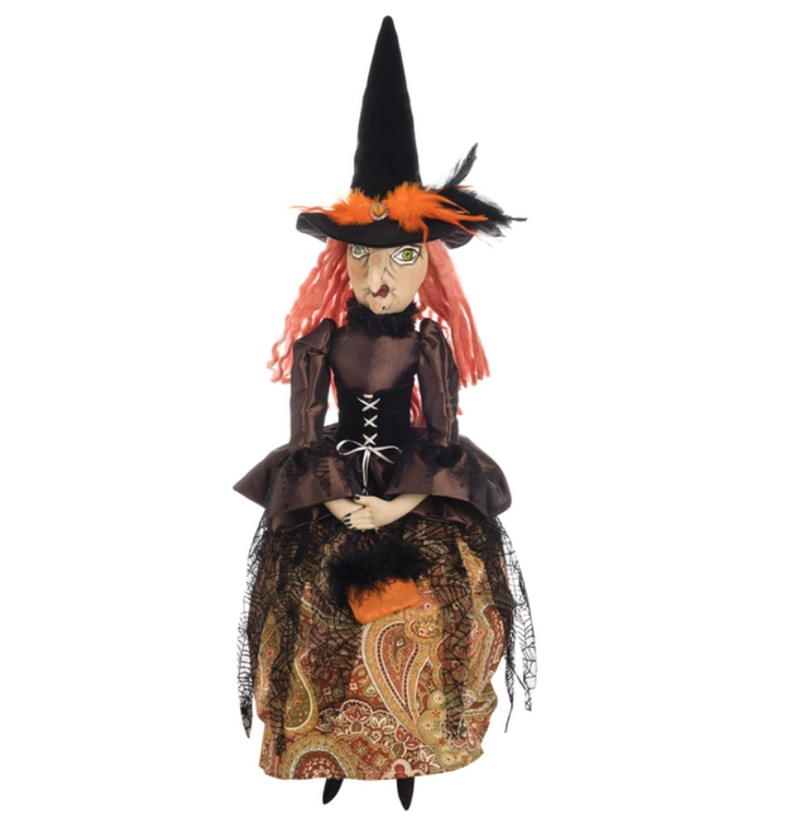 Elfreda Witch Gathered Traditions Art Doll