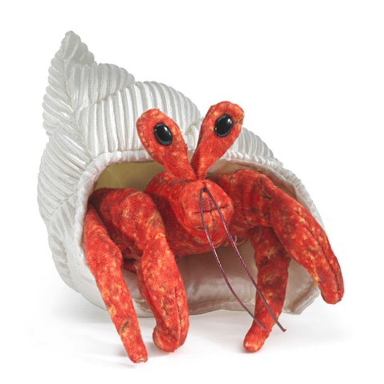 Hermit Crab Finger Puppet